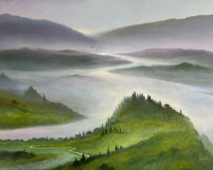 Into the Mist – Limited Edition Print on Canvas
