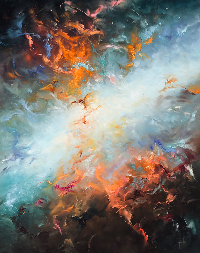 Force of Nature Year: 2019 Size: 48" x 60" dario campanile