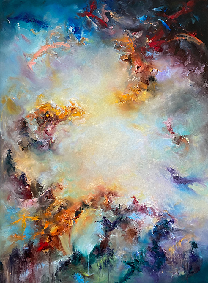 The Dancers Year: 2020 Size: 48" x 60" Dario Campanile