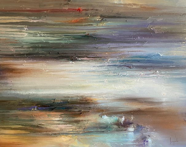 The Shore Year: 2020 Size: 30" x 24" Dario campanile