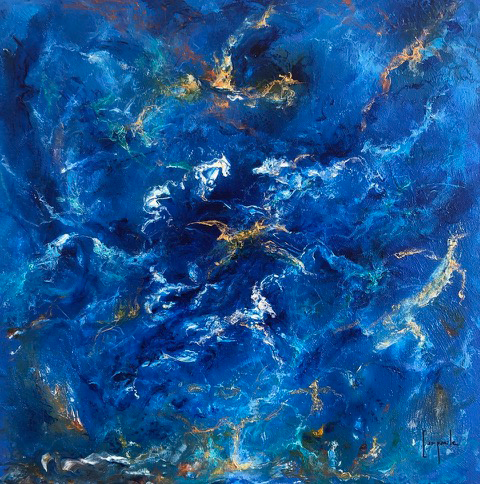 Abyss Year: 2019 Size: 24" x 24" dario campanile