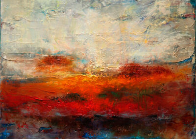 Amber Light | Size: 18″ x 18″