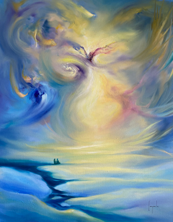 Astral Voyage Year: 2019 Size: 24" x 30" Dario campanile