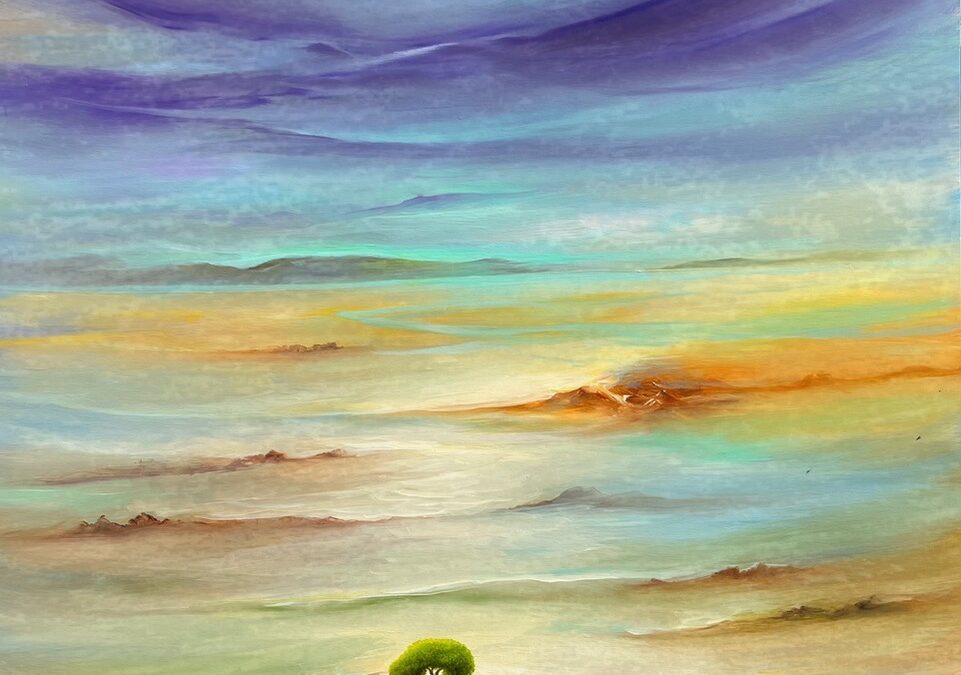 Beyond this Moment | Size: 36″ x 36″