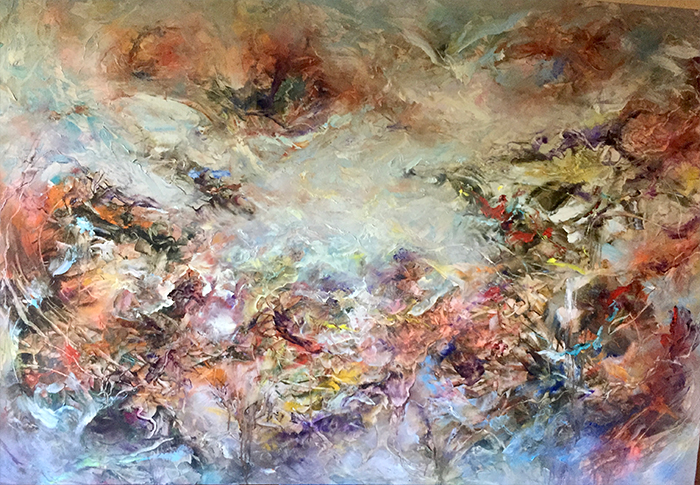 Celestial Year: 2018 Size: 78" x 54" dario campanile