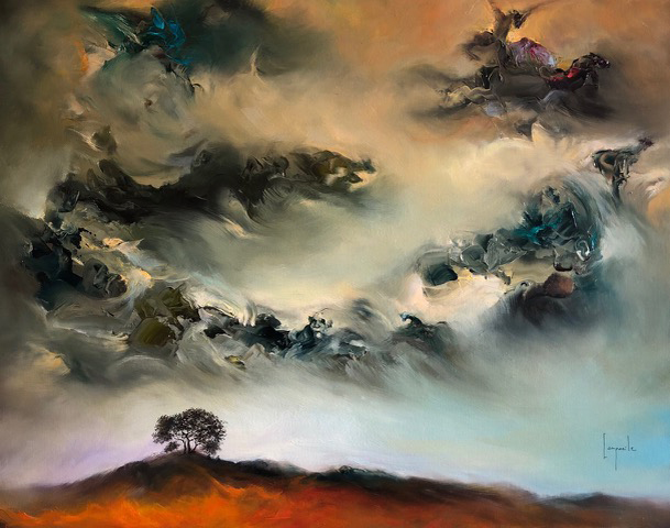 Contemplation Year: 2019 Size: 30" x 24" dario campanile