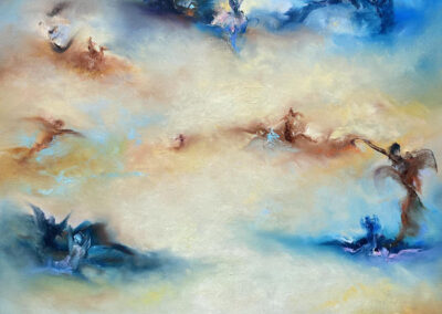 Dance of Angels | Size: 36″ x 48″