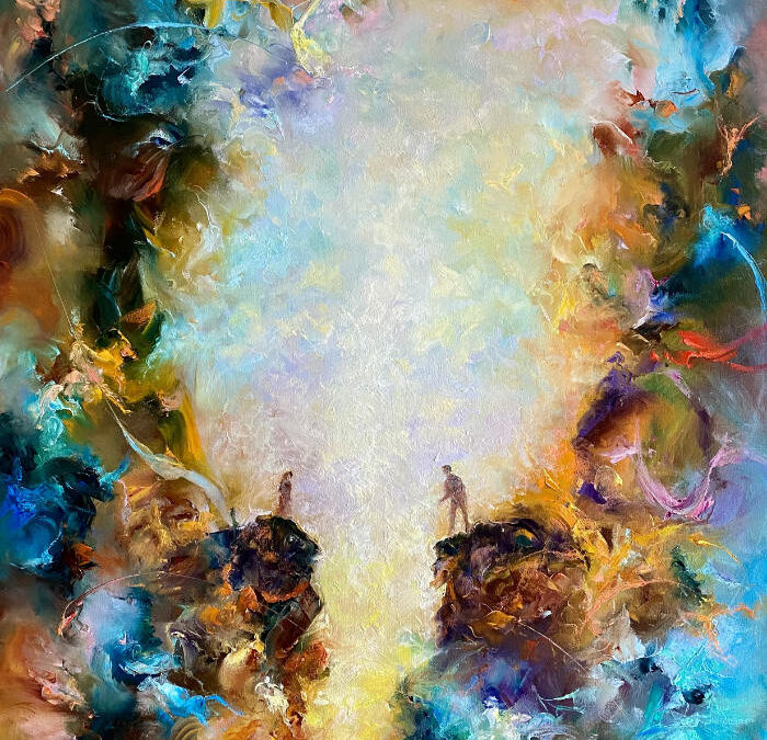 Edgewalkers | Size: 36″ x 48″