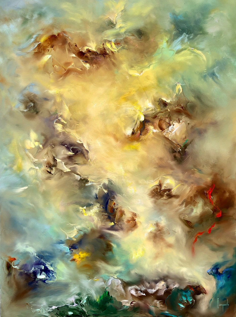 Euphoria Year: 2019 Size: 30" x 40" dario campanile