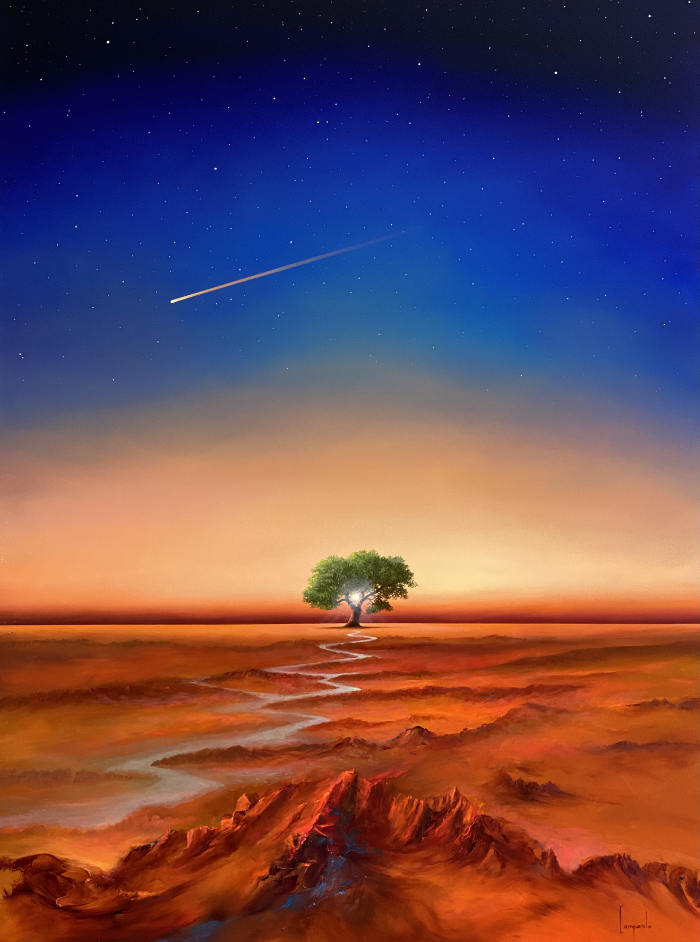 Found Year: 2021 Size: 48" x 36" dario camapnile