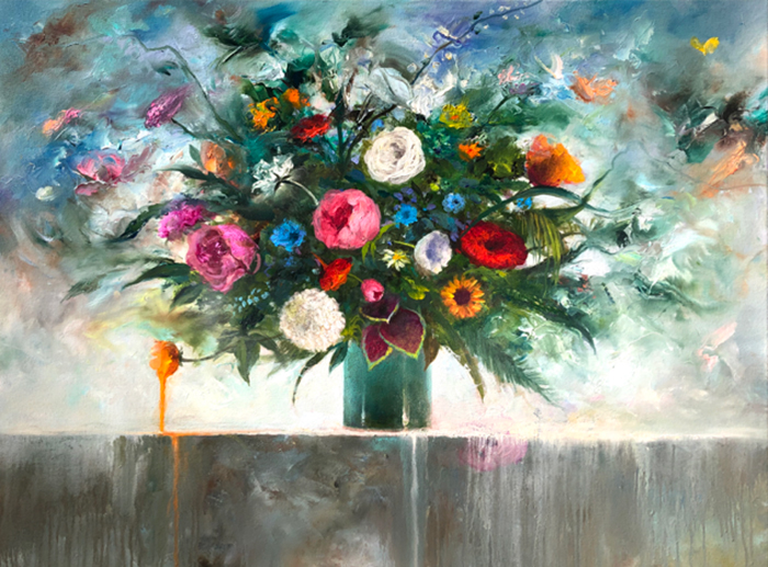 Flourishing | Size: 40″ x 30″