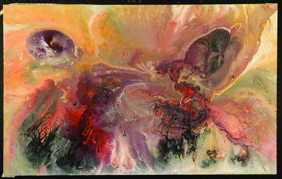 Foresta Vulcanica | Size: 30″ x 48″