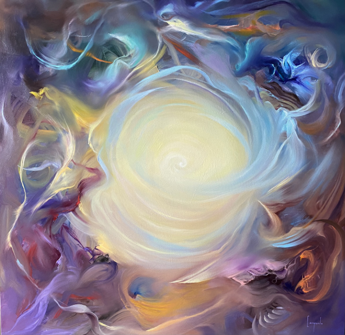 Guiding Light | Size: 36" x 36"