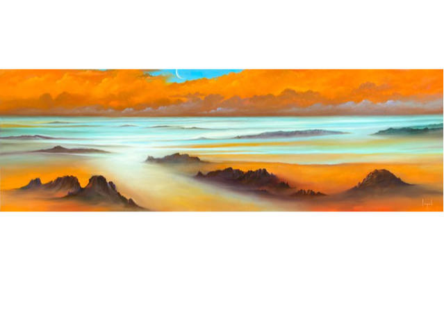 High Tide Year: 2021 Size: 60" x 20" dario campanile