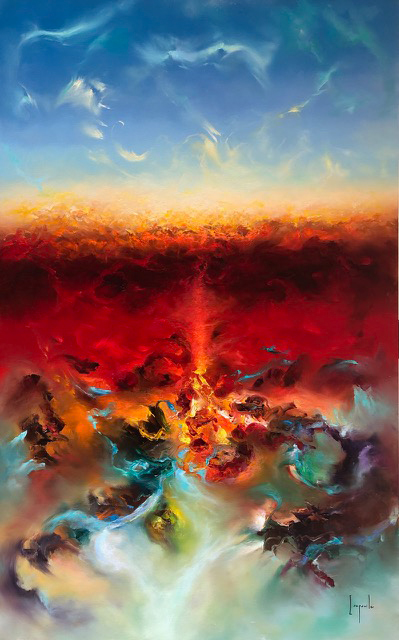 Immersion Year: 2019 Size: 30" x 48" dario campanile