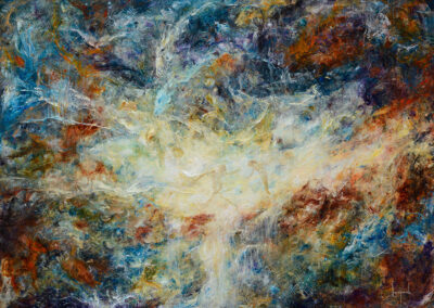 In the Beginning | Size: 36″ x 48”