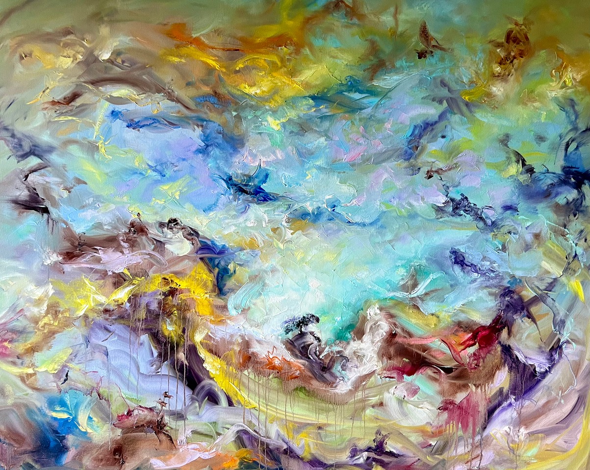 Migration Year: 2023 Size: 46" x 58" dario campanile