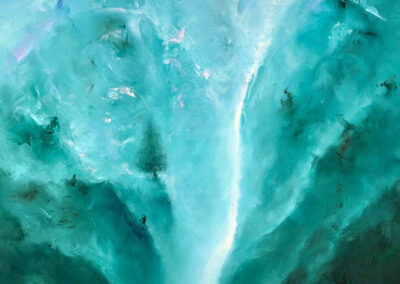 Overflowing Happiness | Size: 36″ x 36″