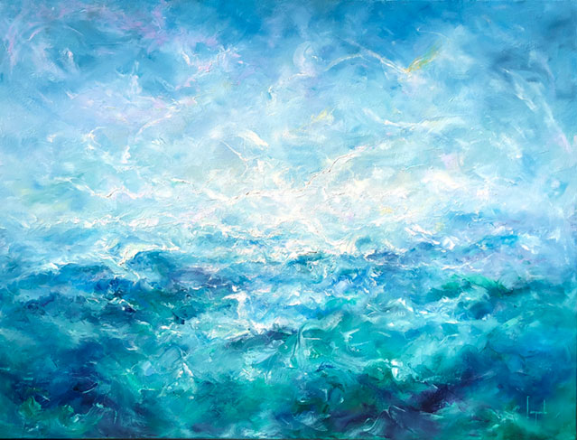 Oceano Year: 2019 Siza: 48" x 36" Dario Campanile