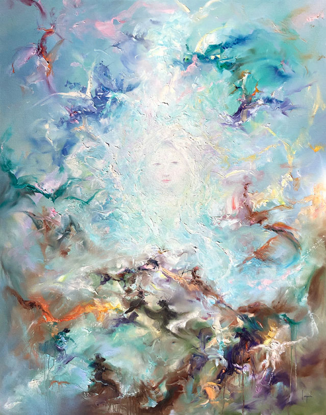 Precious Year: 2019 Size: 48" x 60" Dario campanile