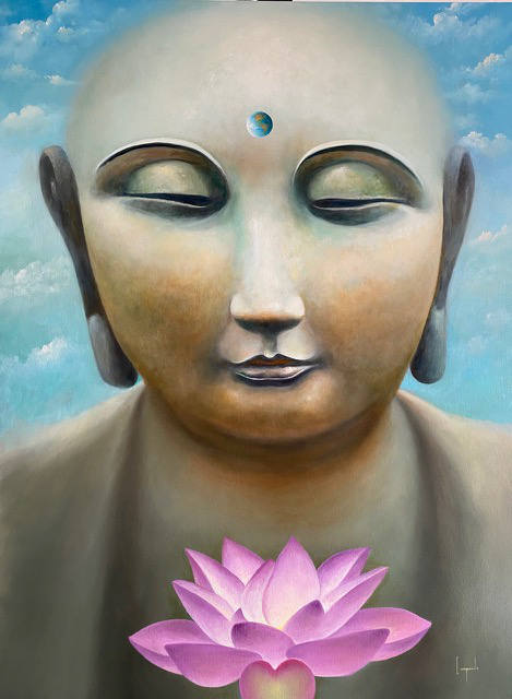 Serenity Year: 2021 Size: 36" x 48" dario campanile