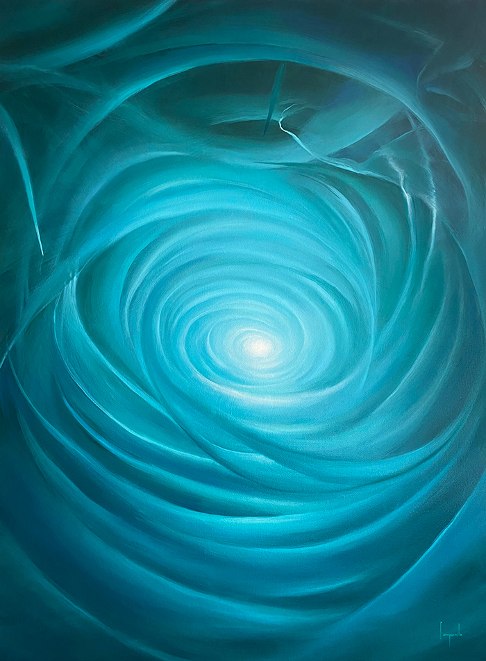 Spirale Year: 2020 Size: 36" x 48" Dario campanile