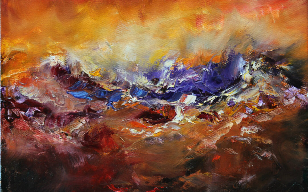 The Depth of Fall | Size: 9″ x 12″