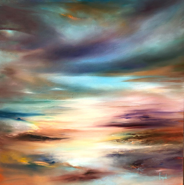 Timeless Changes Year: 2019 Size: 36" x 36" dario campanile