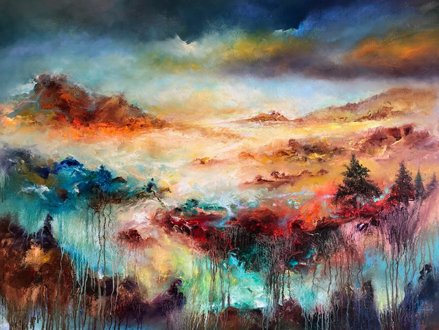 Uprooted Year: 2019 Size: 48" x 36" dario campanile