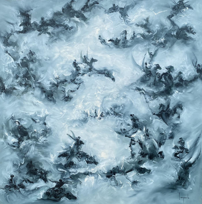 Wings of Change Year: 2021 Size: 36" x 36" dario campanile