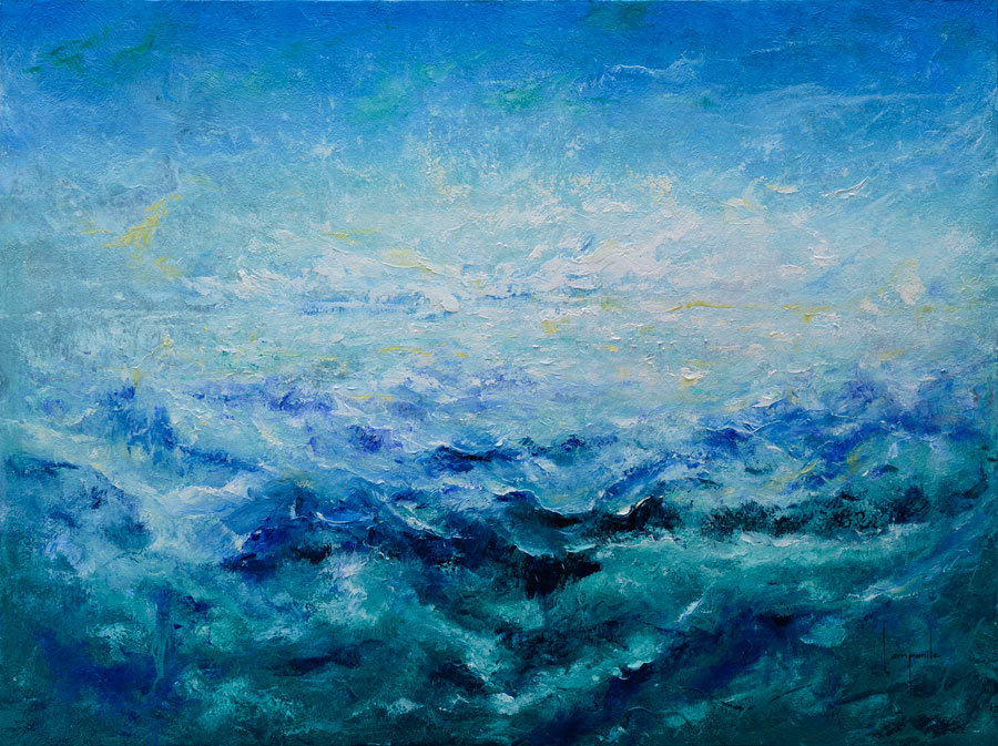Waterway Year: 2014 Size: 30" x 40" dario campanile