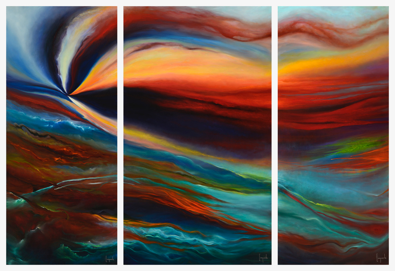 Birthing Through Space Size: 7 x 10 ft dario campanile