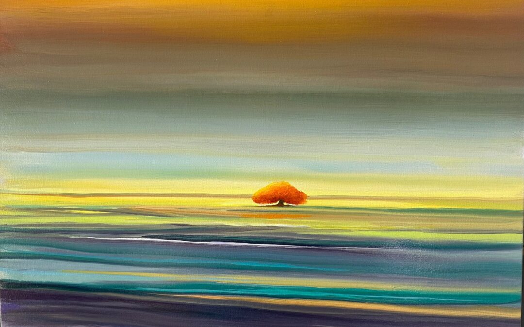 Albero Solitario | Size: 20″ x 24″