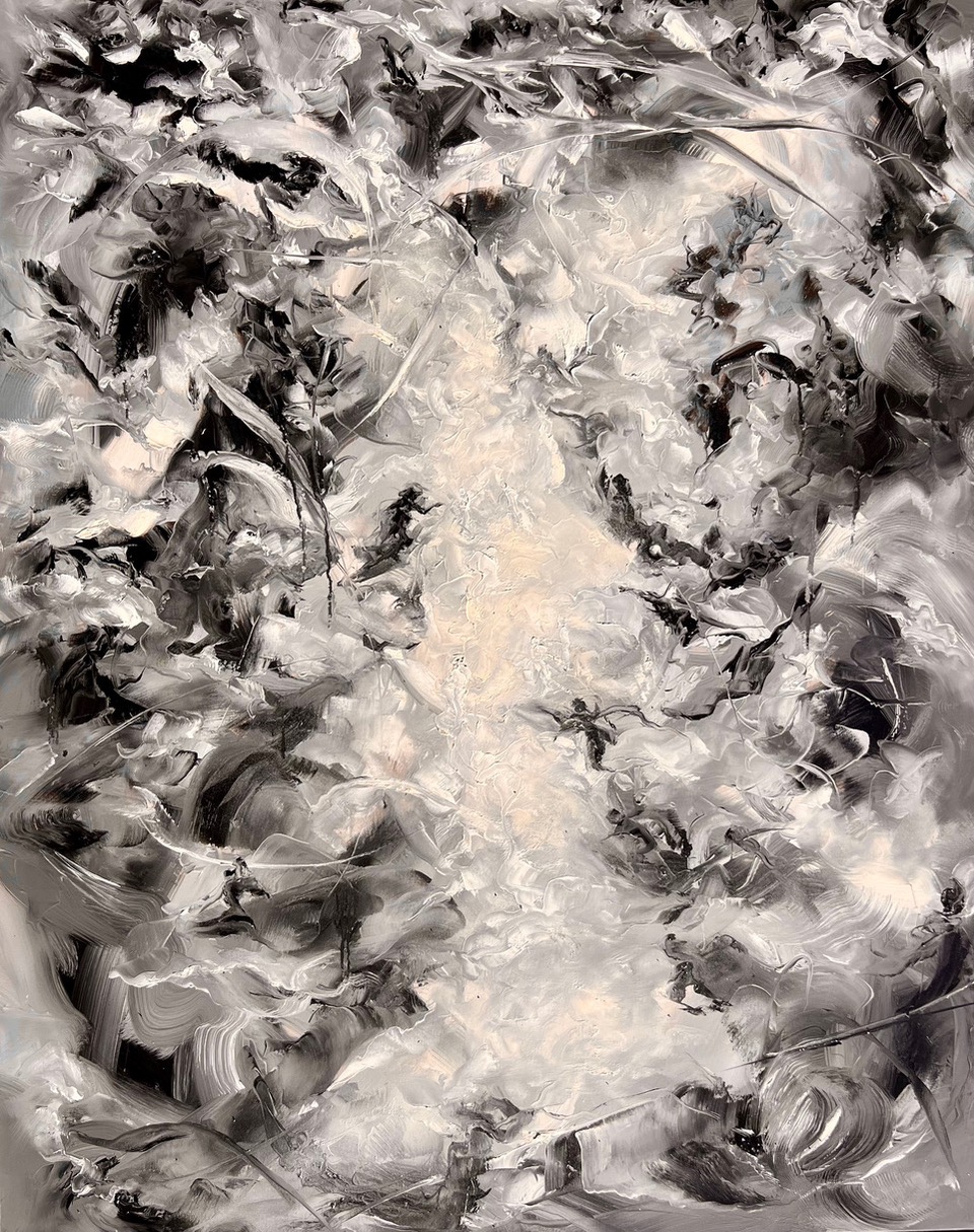 Deliverance Year: 2023 Size: 48" x 60" dario campanile