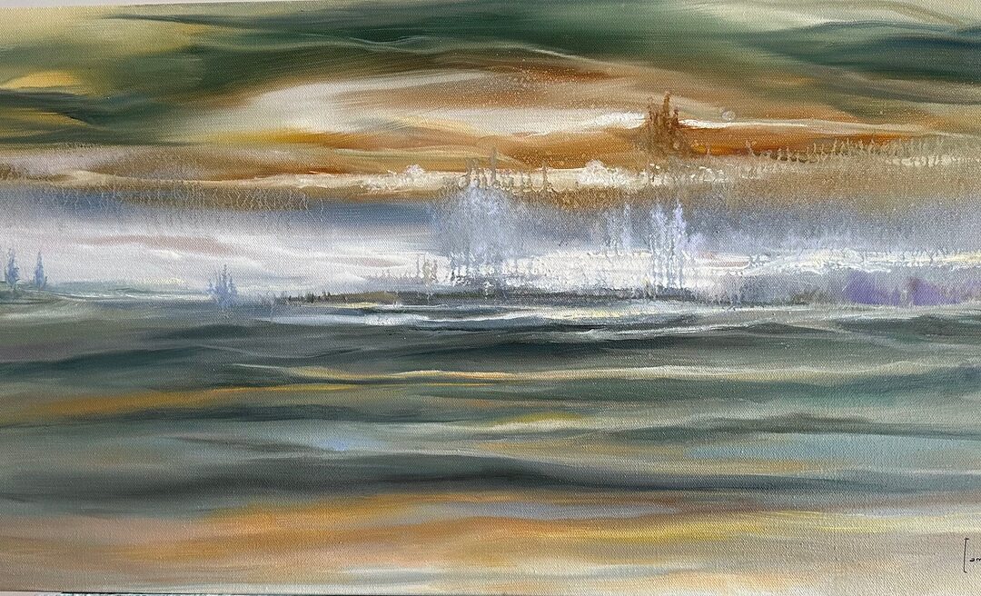 Falling Seasons | Size: 15″ x 30″