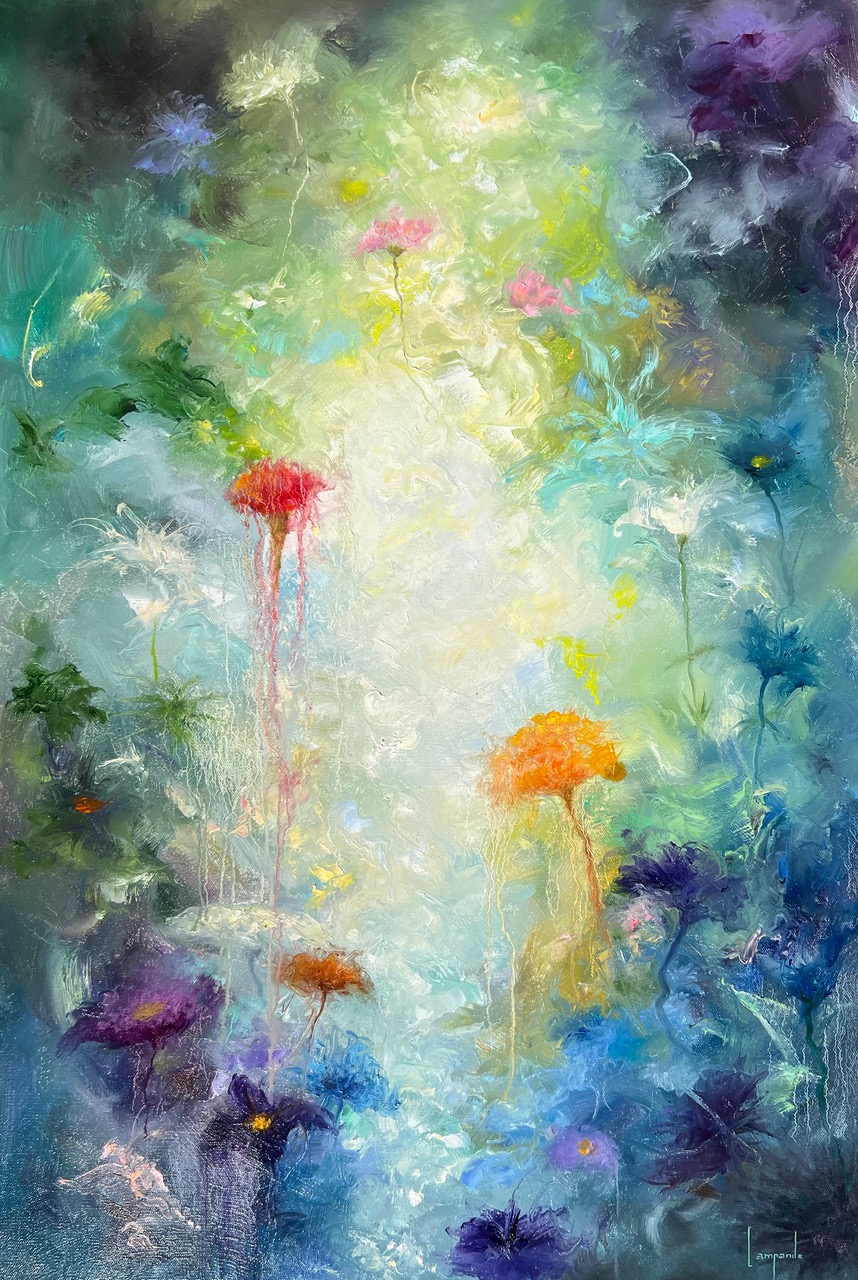 Flower Power Year: 2022 Size: 24" x 36" dario campanile
