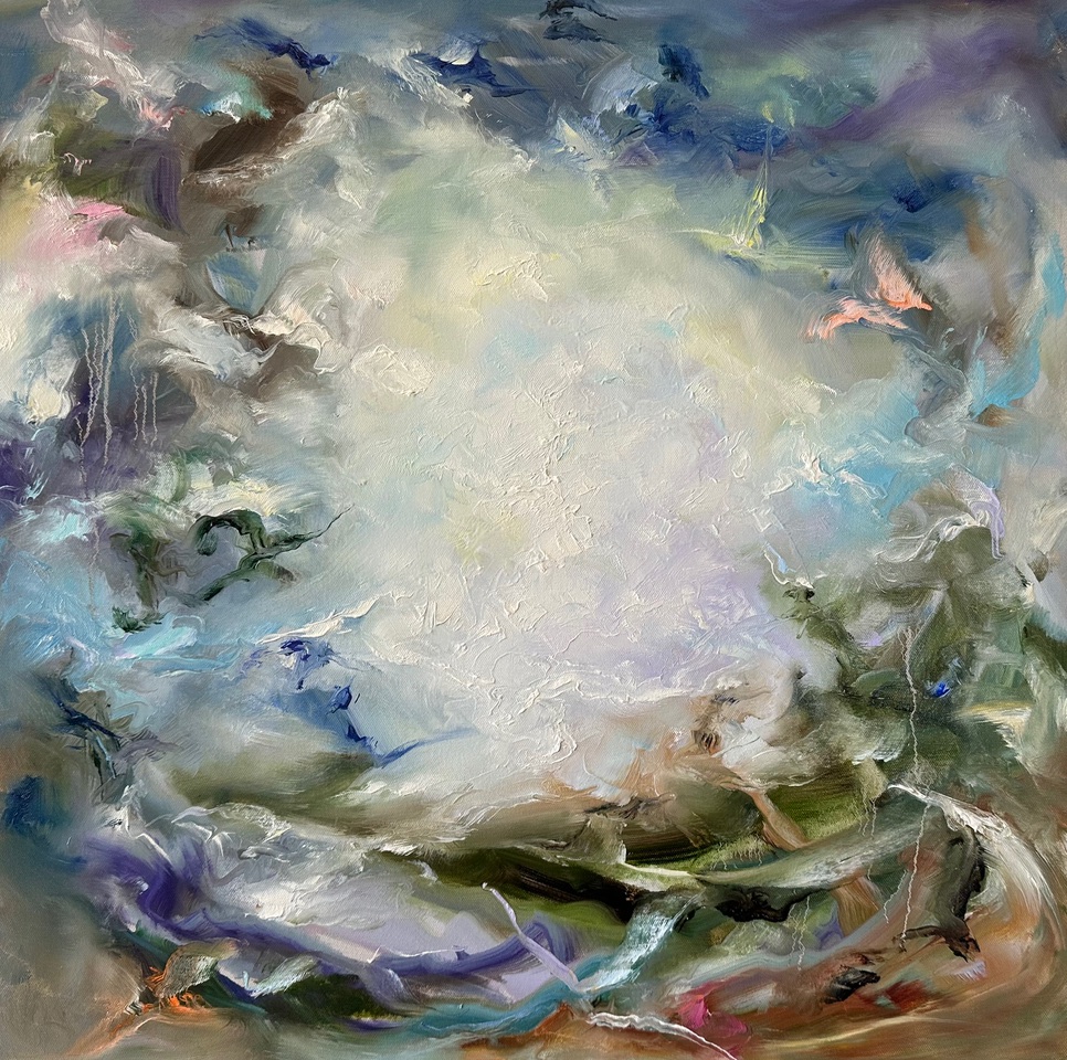 Free Flight Year: 2024 Size: 24" x 24” dario campanile