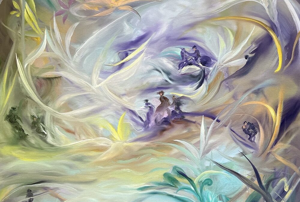 Giardino Secreto (Secret Garden)  | Size: 40″ x 30″