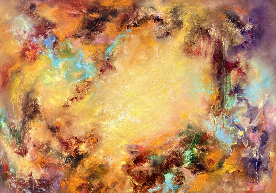 Indian Summer Year: 2022 Size: 40" x 30" dario campanile
