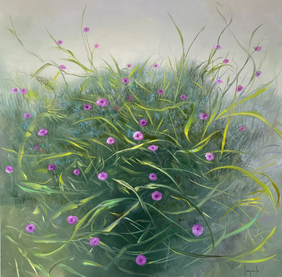 Magic Garden Year: 2024 Size: 36" x 36" dario campanile