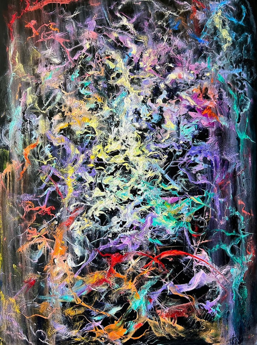 Reemergence Year: 2022 Size: 40" x 30" dario campanile