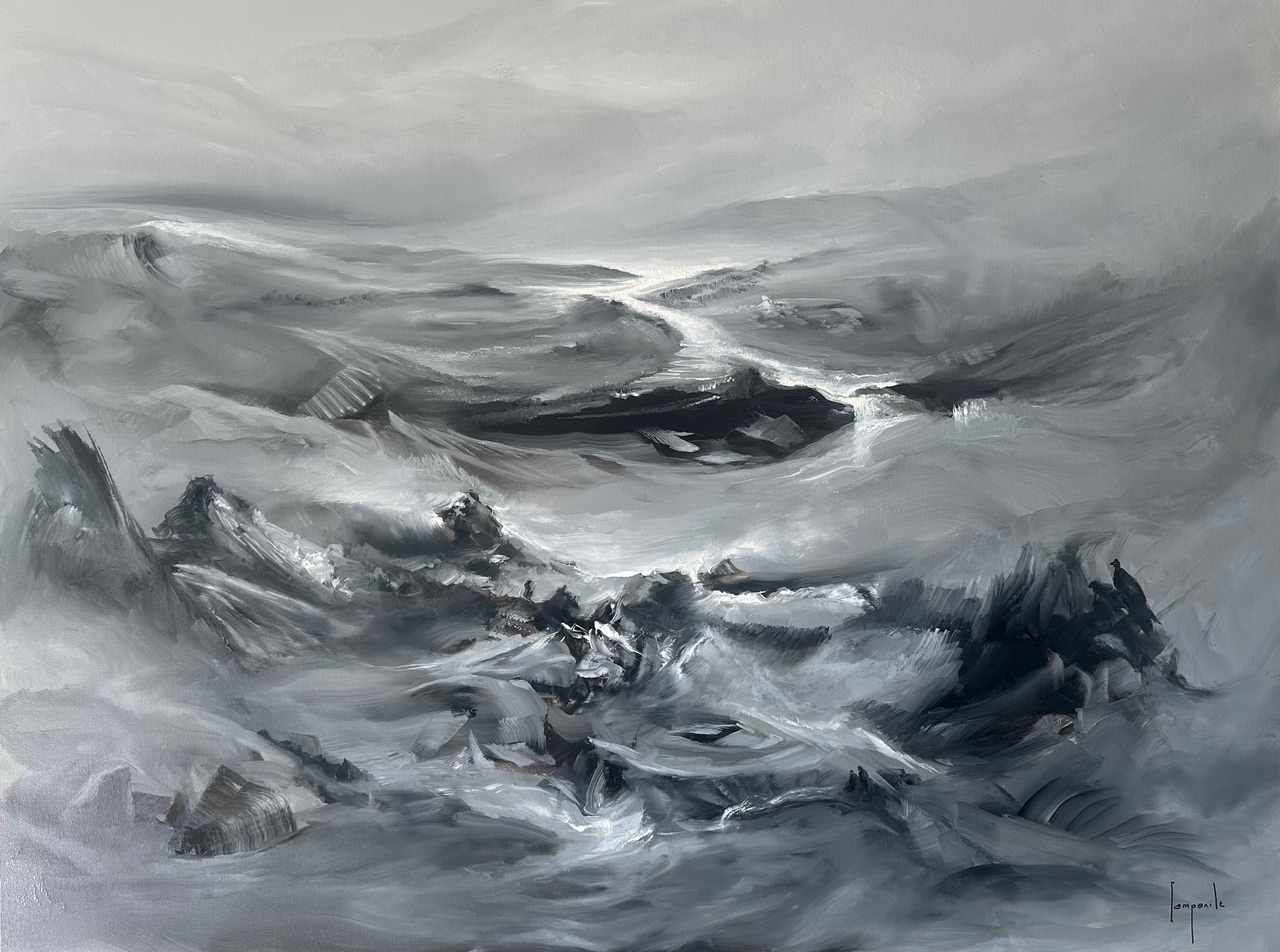 Show Me the Way Year: 2024 Size: 36" x 48" dario campanile