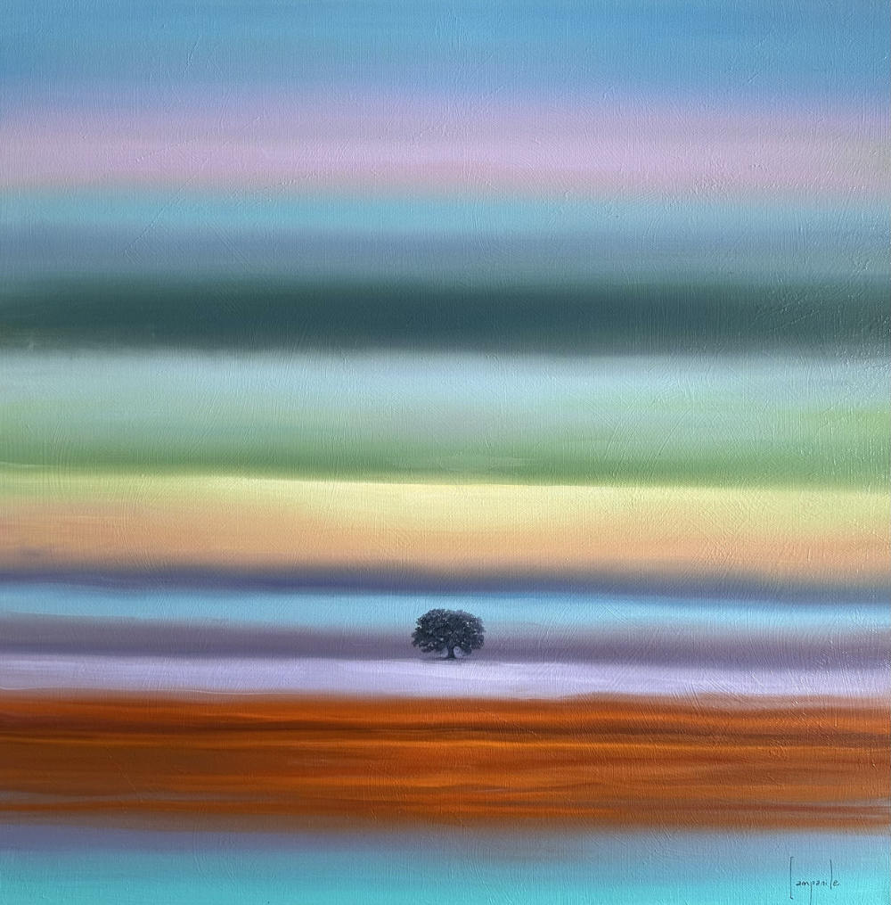 Whisper to Me Year: 2023 Size: 24" x 24" dario campanile