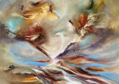 Worlds Apart | Size: 48″ x 30″